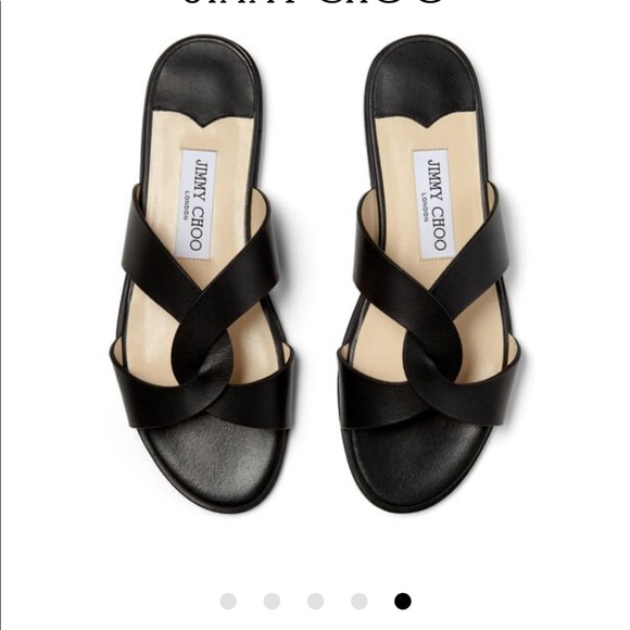 Jimmy Choo slides - SIZE 4.5 - Picture 2 of 5